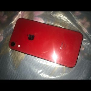 An iPhone XR